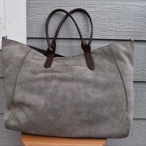 Cole Haan Suede Carryall Tote